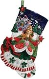 Bucilla Princess Stocking Felt Applique Kit [Warning: Choking hazard small parts]