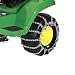 John Deere 22 in. Rear Tire Chains LA165 LA175 LA130 LA140 LA150 145 155C L120 and L130