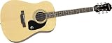 Epiphone DR-100 Acoustic Guitar, Black