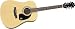 Epiphone DR-100 Acoustic Guitar, Black
