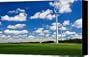 Wind Power Canvas Print / Canvas Art - Artist Bob Mintie