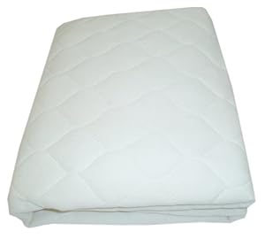 American Baby Company Organic Waterproof Quilted Porta-Crib Pad Cover