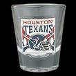 Houston Texans Round Shot Glass - NFL Football Fan Shop Sports Team Merchandise