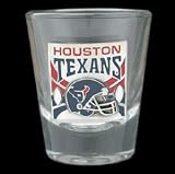 Houston Texans NFL Round Shot Glass