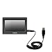 Third Party New : Coiled Power Hot Sync and Charge USB Data Cable w/ Tip Exchange for the Amcor Navigation GPS 4500 - Gomadic Brand