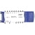 Labgear 8 Way Distribution Amplifier Loft Box for Sky / Freeview etc.