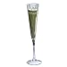 Bride and Groom Toasting Flutes