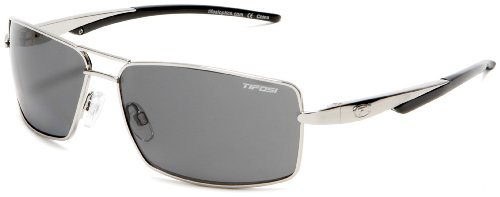 Tifosi Salvo T-P440 Aviator Sunglasses,Silver 