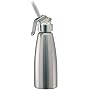 iSi Profi Stainless Steel Whipped Cream Maker, One Quart