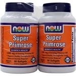 Super Primrose 1300 mg Twinpack (Two 60 Count Bottles) 120 Softgels