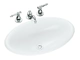 KOHLER K 2220 0 Vintage Self Rimming Lavatory White
