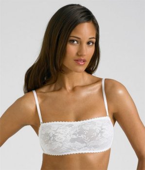 Calvin Klein Chantilly Lace Bandeau Bra