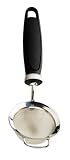 Pedrini Black & Satin 3-Inch Stainless-Steel Strainer
