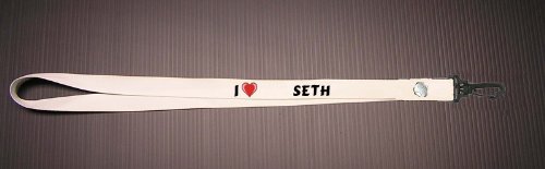 Lanyard with I Love Seth