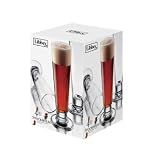 Libbey 4-pc Stockholm Pilsner Beer Glass Set