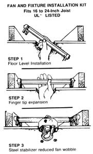 Ceiling Fan Brace
