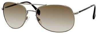 Click here to buy Giorgio Armani Ga 840 S Pde Black Aviator Sunglasses by Giorgio Armani.