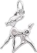 Jewelry : Deer: Fawn Charm by Rembrandt Charms