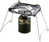 キャプテンスタッグ(CAPTAIN STAG) 大型五徳ガスバーナーコンロ(収納バッグ付) M-8809