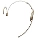 Pro Earhook Headset Headworn Microphone JK MIC-J 060 Compatible with Sennheiser Wireless Bodypack Transmitter - 1/8' TRS Locking Screw Plug