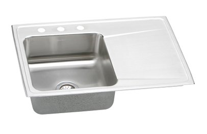 Elkay ILR3322L3 Gourmet Lustertone Stainless Steel