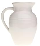 Le Creuset Stoneware 2-Quart Pitcher, White