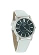 Q&Q Unisex Slim Elegant Leather Band Watch #Q244-302Y