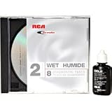 2-Brush Wet CD/DVD Laser Lens Cleaner