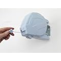 2 LINE RETRACTABLE WASHING LINE IN NEW DARK GREEN COLOUR.