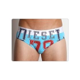 Diesel Men's Lukex Printed Brief