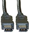 IEEE-1394, 6P / 6P, Firewire Cable, 10 ft