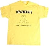 DESCENDENTS - Don't Want To Grow Up - Yellow T-shirt