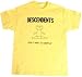 DESCENDENTS - Don't Want To Grow Up - Yellow T-shirt
