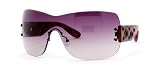 AUTHENTIC MARC BY MARC JACOBS MMJ 043/S 0Q4G BRONZE HAVANA FRAME BROWN GRADIENT LENS RIMLESS SHIELD SUNGLASSES