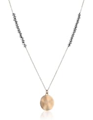 Kensie Gold-Plated with Hematite Beads Long Pendant Necklace, 31"