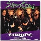 EUROPE. SUPERSTITIOUS. 1988 5" CD SINGLE. CD EUR 3.