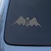 VAMPIRE BAT - Twilight - Vinyl Car Decal Sticker #1476 | Vinyl Color: Silver