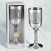 Traditional Jewish Wedding Genuine Pewter Kiddush Cup