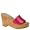 Fuchsia Leather