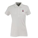Los Angeles Angels MLB "Spark" Women's Polo (White) (Small)