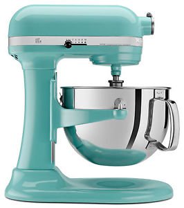 Kitchenaid Stand Mixer Kp26m1xaq, Aqua Sky  Color.