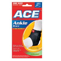 Ace Ankle Brace with Side Stabilizers One Size, Universal # 207266