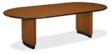 Basyx 96 Oval Conference Table Bullnose Edge