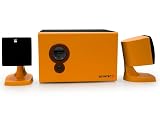 Soyntec Voizze 220 2.1 Speakers with Wooden Subwoofer - Orange