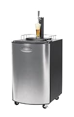 Nostalgia Electrics KRS-2150 Kegorator Beer Keg Fridge, Stainless Steel