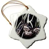Ornament Picturing Harley-Davidson  Motorcycle