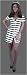 Bad Girl Prisoner Costume (Large 11-13)