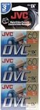 JVC 60 Minute Mini DV Tape '3 Pack'