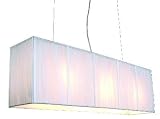 Hängeleuchte Hängelampe Forillo Leuchte Lampe Chrom, Farbe:silber