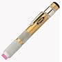Chalk Holder - Commando Gold Anodized Handle with Standard School Chalk (See Item 152-1224 for Chalk Holder with Bonus Protective Storage Tube)